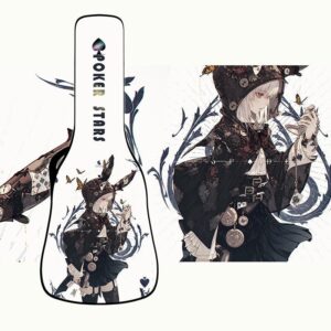 Anime Style Graphic Acoustic Guitar Gig Bag