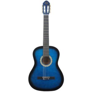 Sunburst Blue Acoustic Student Guitar