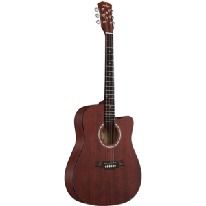 Mahogany Body Cutaway Acoustic Guitar
