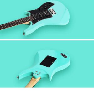 Surf Green Compact Headless Electric Guitar