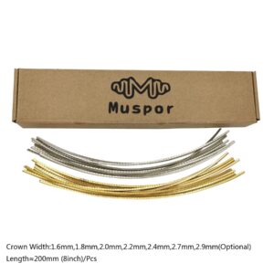 Muspor Premium Brass Guitar Fret Wire Set